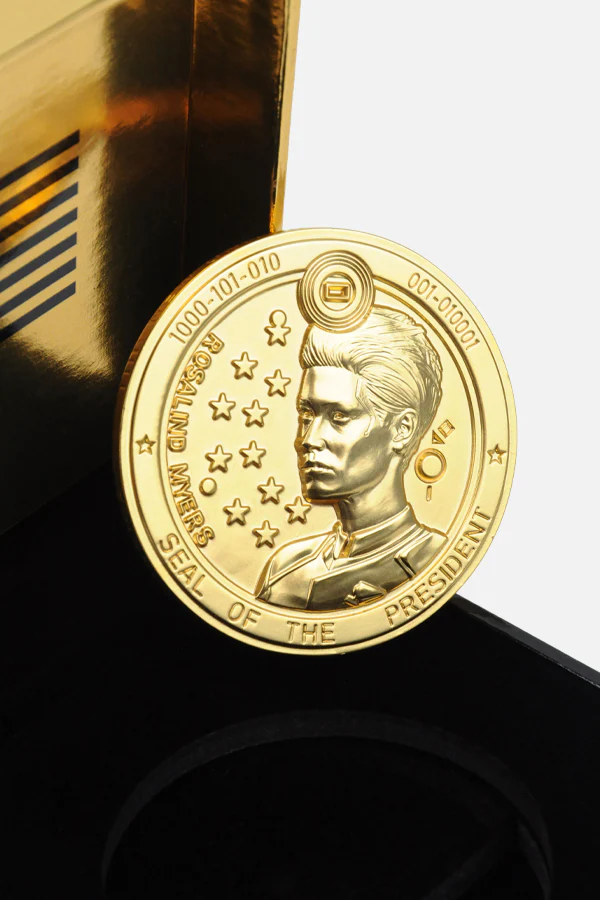 CYBERPUNK 2077 24K GOLD PLATED NUSA CHALLENGE COIN - Image 4
