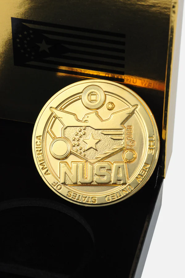 CYBERPUNK 2077 24K GOLD PLATED NUSA CHALLENGE COIN - Image 5