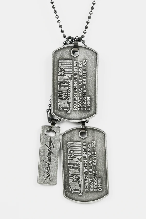 CYBERPUNK 2077 JOHNNY SILVERHAND'S DOG TAGS - Image 9