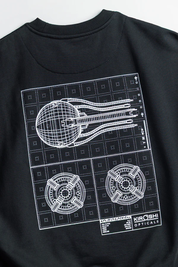 CYBERPUNK 2077 KIROSHI OPTICS TECHPRINT CREWNECK - Image 4