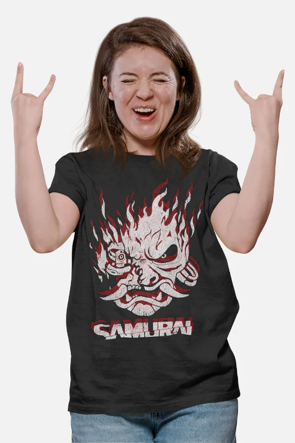 CYBERPUNK 2077 SAMURAI FAN TEE - Image 10