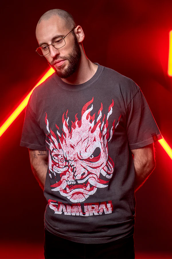 CYBERPUNK 2077 SAMURAI FAN TEE - Image 4