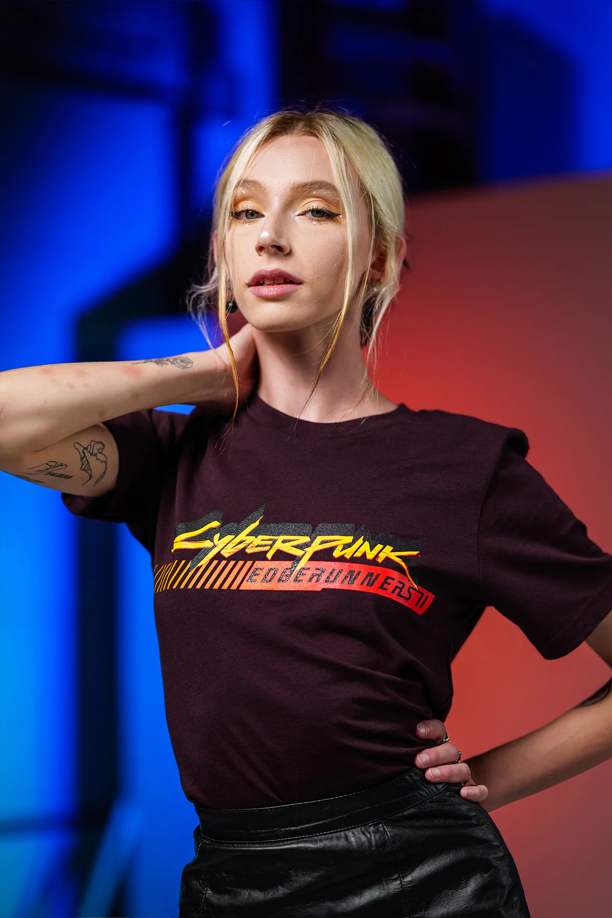 CYBERPUNK: EDGERUNNERS 2 LOGO TEE - Image 4