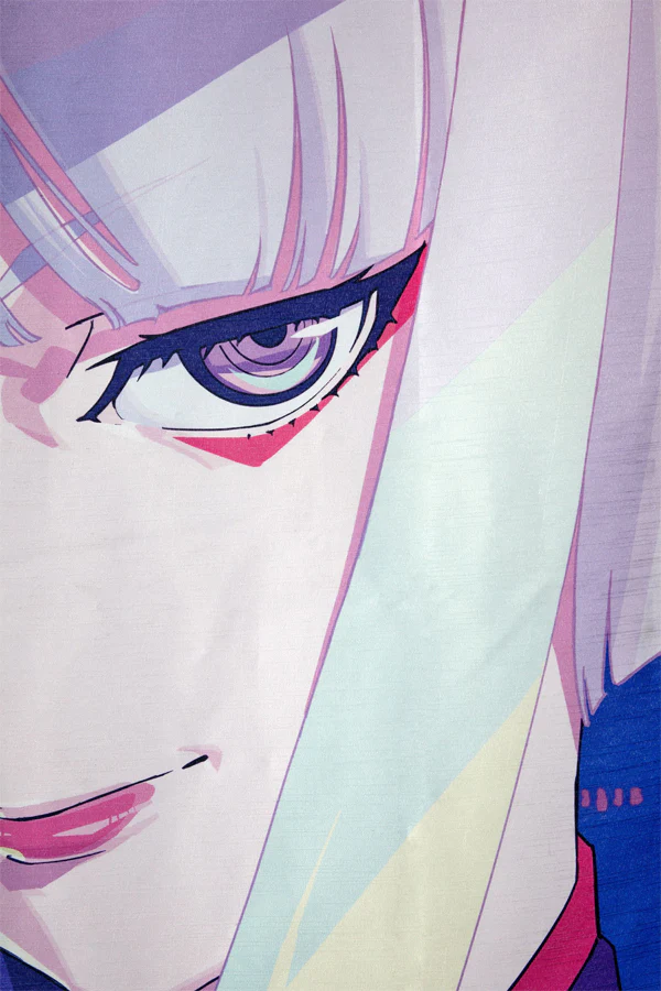 CYBERPUNK EDGERUNNERS JAPANESE DOOR CURTAIN - Image 4