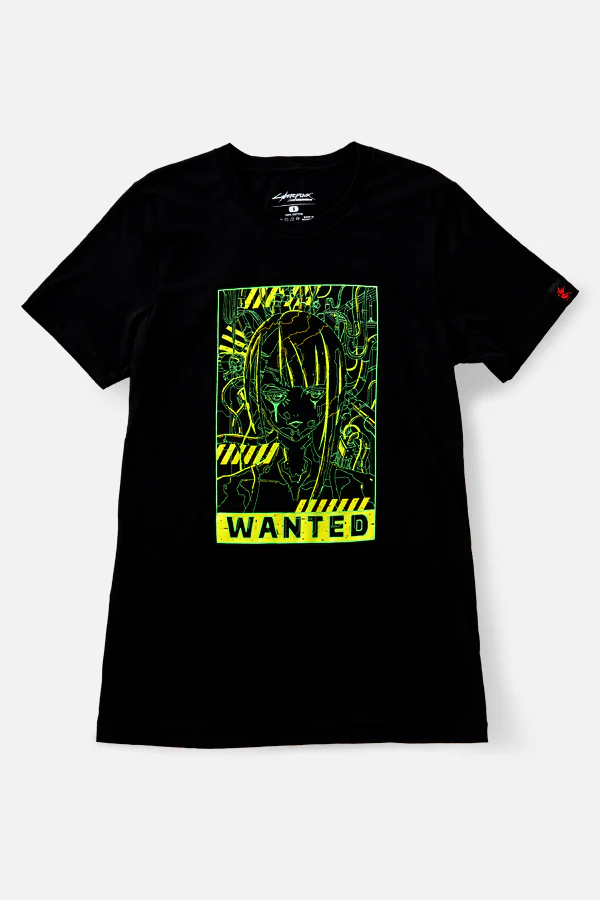 CYBERPUNK EDGERUNNERS LUCY WANTED TEE - Image 4