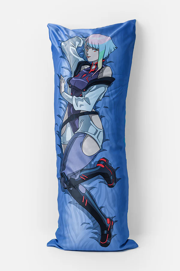 CYBERPUNK EDGERUNNERS WORLDS APART BODY PILLOW CASE - Image 3