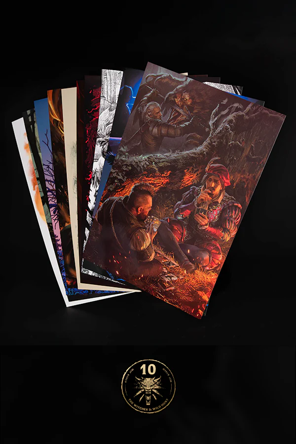 THE WITCHER 3: WILD HUNT 10TH ANNIVERSARY 10 FOR 10 PRINT COLLECTION - Image 3