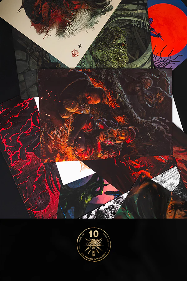 THE WITCHER 3: WILD HUNT 10TH ANNIVERSARY 10 FOR 10 PRINT COLLECTION - Image 5