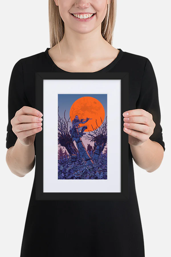 THE WITCHER 3: WILD HUNT 10TH ANNIVERSARY MASTER MIRROR FRAMED PRINT - Image 3