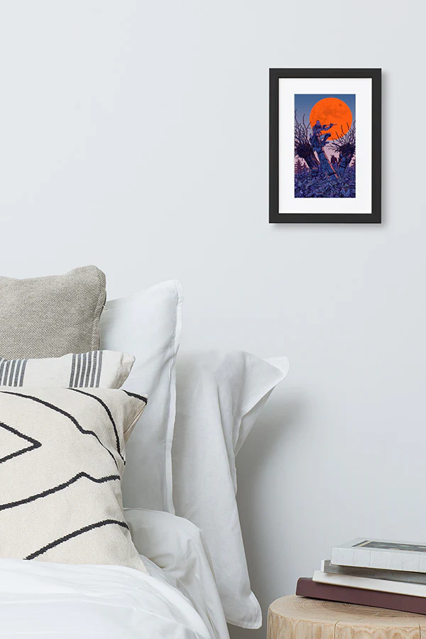 THE WITCHER 3: WILD HUNT 10TH ANNIVERSARY MASTER MIRROR FRAMED PRINT - Image 4