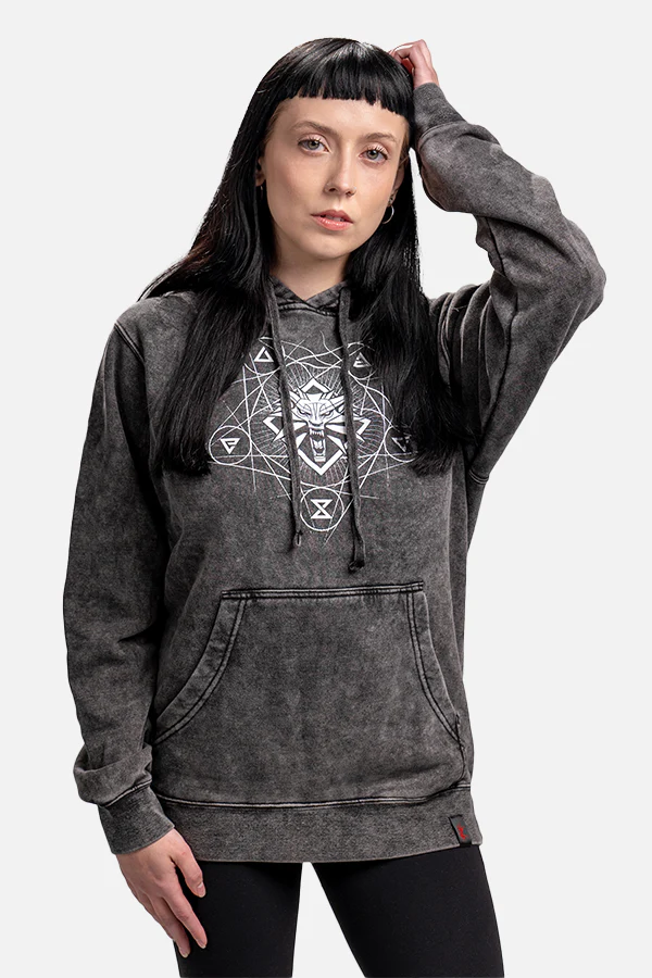 THE WITCHER WOLF AND SIGNS HOODIE - Image 4