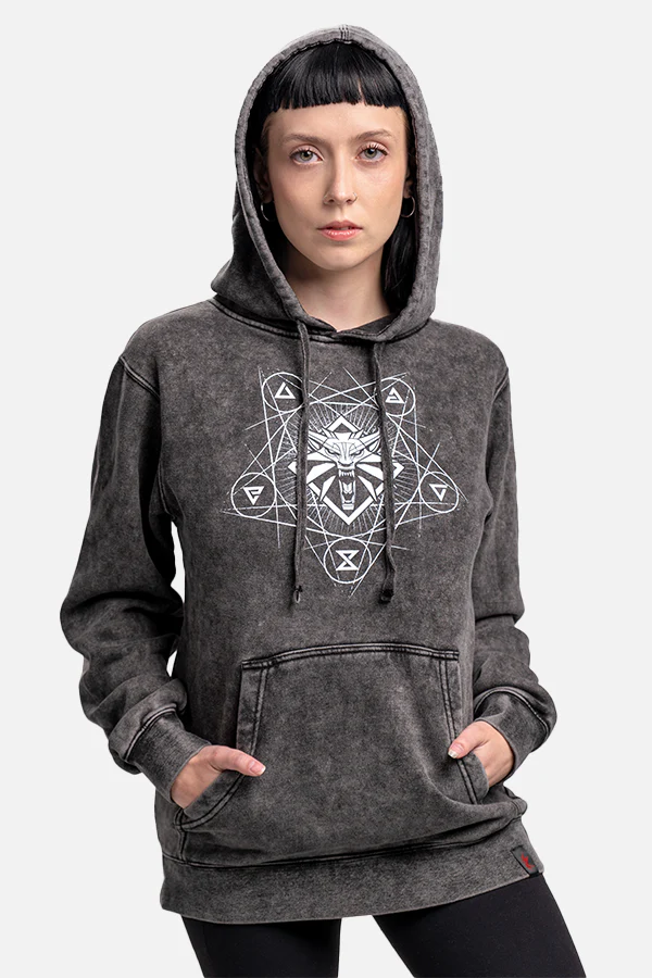 THE WITCHER WOLF AND SIGNS HOODIE - Image 6